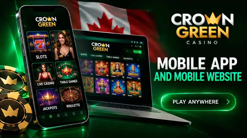 CrownGreen Mobile App and Mobile Website